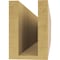 Ekena Millwork 4in. W x 6in. H x 28in. L Concord Woodgrain TimberThane Rafter Tail, Primed Tan RFTUR04X06X28CONRCPR - alternate 5